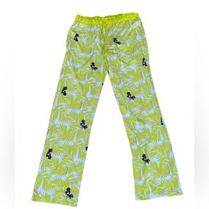 Disney Minnie Mouse Tropical Pajama Lounge Pants Small